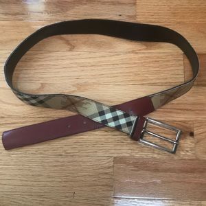 Burberry belt 100% authentic used